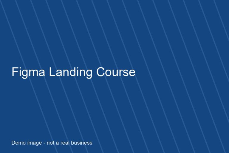 Cover of the Design a Landing Page in Figma course